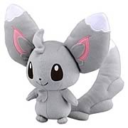 Pokemon Best Wishes 8-Inch Minccino Plush